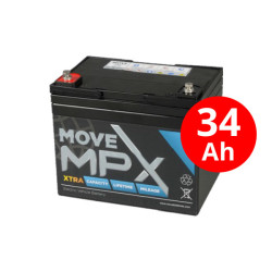 Μπαταρία AGM MPX 34-12 (36Ah-C20/12V)