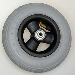 180x45mm 7" τροχός πλαστικός πνευματικός