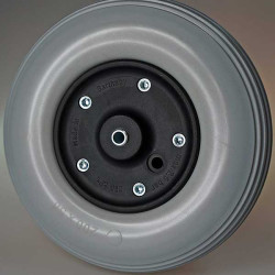 200x50mm 8" τροχός πλαστικός συμπαγής