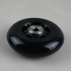 80x24mm τροχός πλαστικός