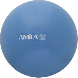 Μπάλα Γυμναστικής AMILA Pilates Ball 19 cm Μπλε