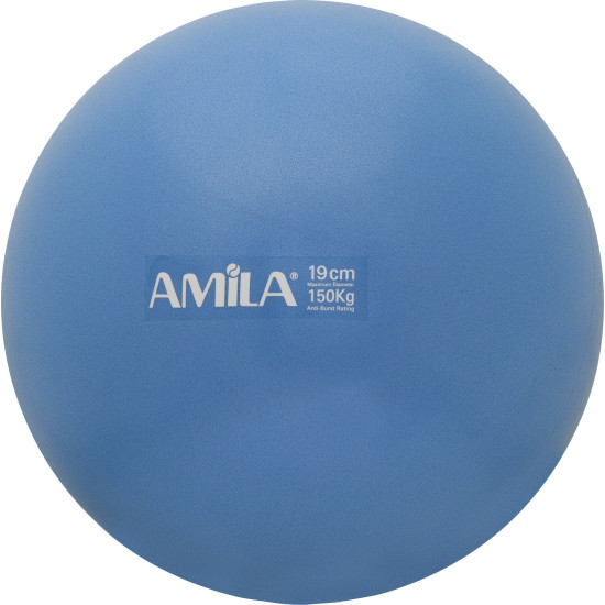 Μπάλα Γυμναστικής AMILA Pilates Ball 19 cm Μπλε