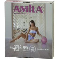Μπάλα Γυμναστικής AMILA Pilates Ball 25cm Κόκκινη
