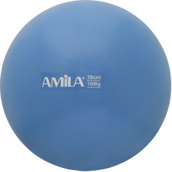 Μπάλα Γυμναστικής AMILA Pilates Ball 19 cm Μπλε Bulk