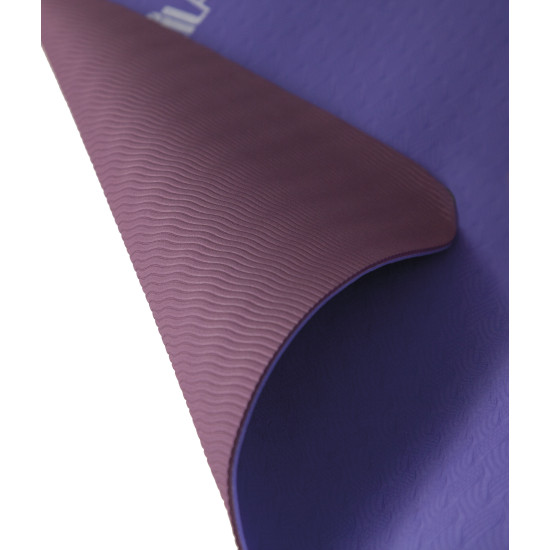 Στρώμα Yoga 4mm TPE Ροζ/Μωβ