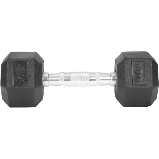Αλτήρας Εξάγωνος Rubber Cover Class A - 4,0Kg
