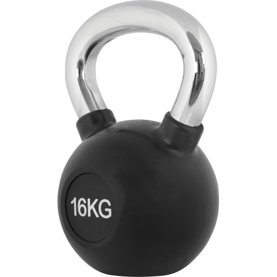 Kettlebell Rubber Cover Cr Handle 16Kg