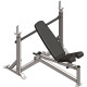 Adjustable olympic bench press