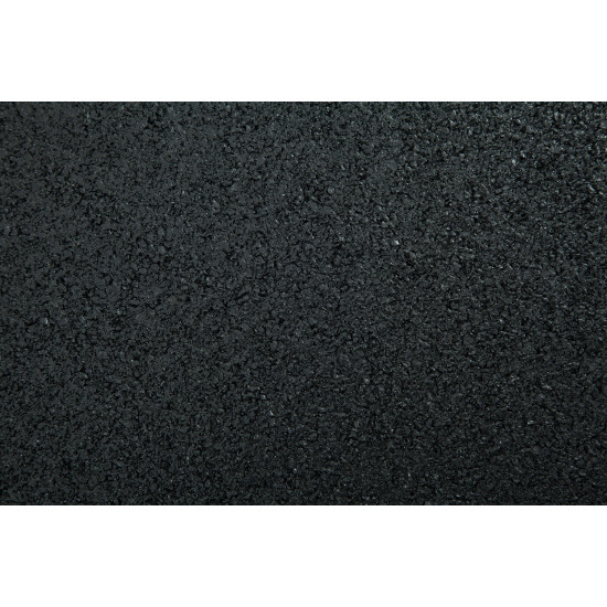 Λαστιχένιο Πάτωμα BEFIT ZERO Πλακάκι 100x50cm 15mm Μαύρο