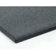 Λαστιχένιο Πάτωμα BEFIT ZERO Πλακάκι 100x50cm 15mm Μαύρο