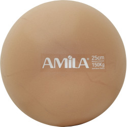 Μπάλα Γυμναστικής AMILA Pilates Ball 25cm Χρυσή
