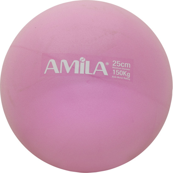 Μπάλα Γυμναστικής AMILA Pilates Ball 25cm Ροζ Bulk