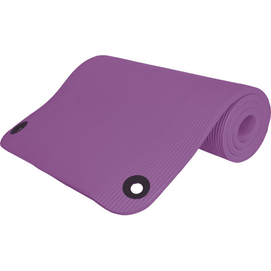 Στρώμα Γυμναστικής NBR 15mm 90Kg 183cm Μωβ