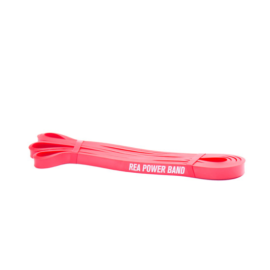Rea Power Band Λάστιχο γυμναστικής 7-11 kg [208cm x 1.3cm x 4.5mm] - Κόκκινο