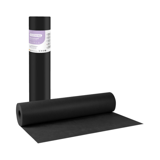 SUPREME PLUS Εξεταστικό Ρολό Non woven Μαύρο 20gr