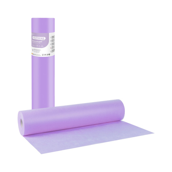 SUPREME PLUS Εξεταστικό Ρολό Non woven Μωβ 20gr 