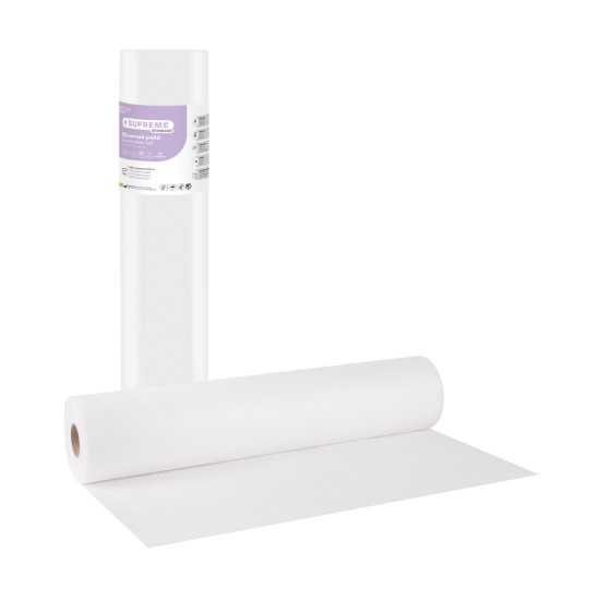 SUPREME STANDARD Εξεταστικό Ρολό Non woven Λευκό 15gr