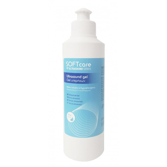 Ultrasound Soft Care gel διάφανο - 250ml (ζελέ υπερήχων)