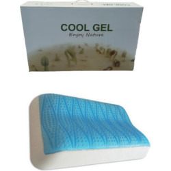 Μαξιλάρι MEMORY FOAM ΜΕ EXTRA COOL GEL CURVED